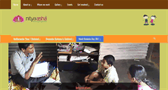 Desktop Screenshot of nityaasha.org